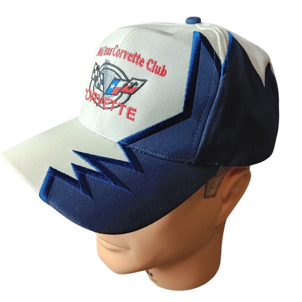 Kati SportCap Vintage Sawtooth Ball Cap‎ Mens Mid Texas Corvette Club Logo